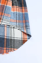 Elizabeth Plaid Down Ruffled Shirt