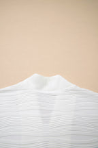 Nyomi Color Textured Zip Pullover