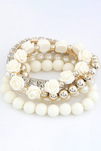 Kylie Beaded Layer Bracelet Set