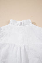 Hallie Short Bubble Sleeve Shirt