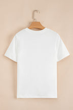 Nora Bow Embellished Round Neck Top