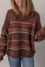 Madison Knitted Drop Shoulder Sweater