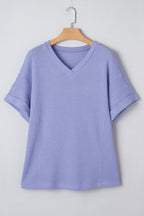 Nala Short Sleeve Knit Top