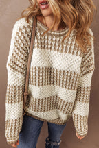 Saylor Round Neck Loose Sweater