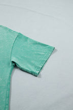 Itzel Mineral Washed Oversize Tee