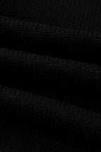 Faye Backless Bubble Sleeve Sweater