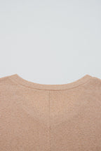 Abby Shoulder Knit Tunic PLUS Top
