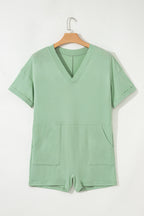 Vivienne Half Sleeve Knit Romper
