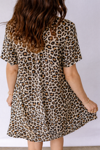 Aisha Sleeve Loose Mini Dress