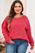 Eliza Sleeve Decor top Long Sleeve PLUS Top