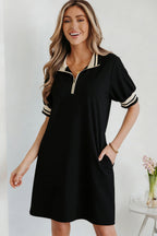 Jovie Trim Preppy Polo Tee