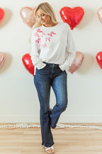 Vada High Low Oversize Sweatshirt
