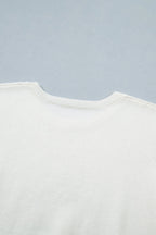 Regina Printed Short Sleeve Sweater