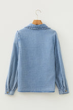 Antonella Pan Collar Western Shirt