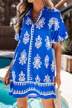 Halle Puff Sleeve Mini Dress