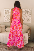 Freyja Nape Sleeveless Maxi Dress