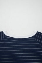 Melany Trim Ribbed T PLUS Shirt