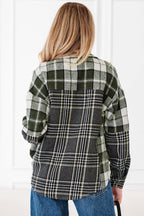 Scarlett Print Textured Knit Shacket
