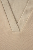 Iris Notched Raw Edge PLUS Jumper