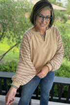 Iris Notched Raw Edge PLUS Jumper