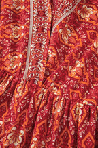 Natasha Waist Flowy Mini PLUS Dress