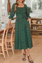 Scarlett Waist Flared Midi Dress