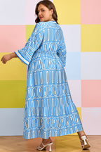Siya Bracelet Sleeve Long PLUS Dress