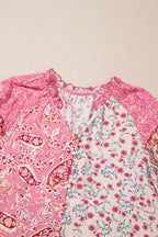 Adalee Printed Puff Sleeve Shirt