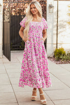 Raina Sleeve Flowy Long Dress