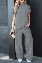 Guinevere Ribbed High Loose Tee