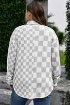 Emily Down Casual Western Plus Jacket