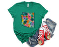 Wholesale Arizona Floral Graphic Tee - White