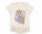 Wholesale Pastel Arizona Graphic Tee - Sand Sweatshirt