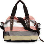 Multi Color Canvas Purse