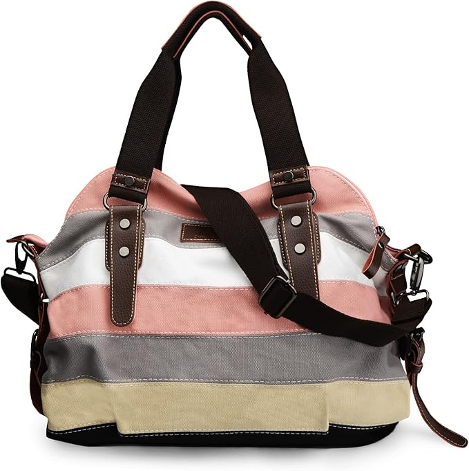 Multi Color Canvas Purse