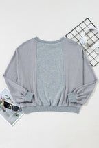 Mercy Hem Pullover top Long Sleeve Top