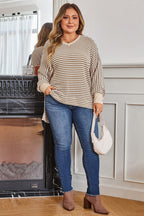 Lilianna Sleeve High Low PLUS Top