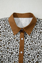 Elsa Puff Sleeve Print PLUS Blouse