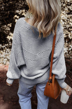 Molly Knit Boat Baggy Sweater