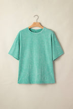 Itzel Mineral Washed Oversize Tee