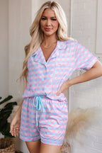 Miley Short Sleeve Pajamas Set