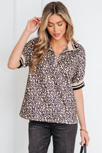 Seraphina Patchwork Short Sleeve Top
