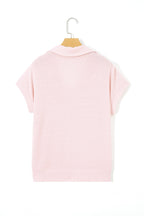 Marley Light Collared Ribbed Tee