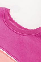Harper Shoulder Ribbed Trim Sweatshirt