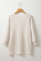 Anaiah Batwing Sleeve Oversized Top