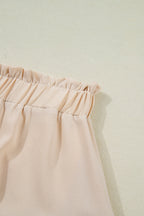 Millie Trim Boho Ruffled PLUS Shorts
