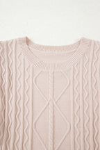 Harper Floral Sleeve Patchwork Sweater