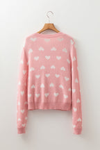 Zara Pattern Front Cardigan Sweater