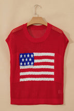 Emely Graphic Short Sleeve Sweater