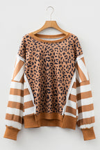 Margot Casual Sweatshirt with Slits